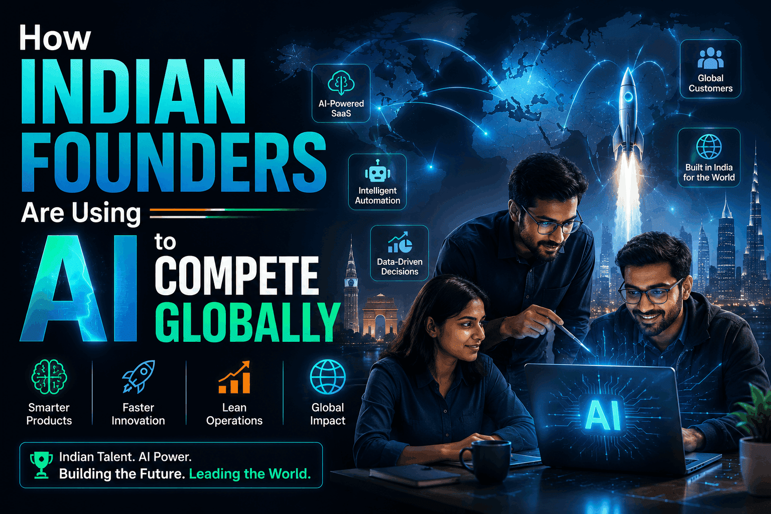 How Indian Founders Are Using AI to Compete Globally