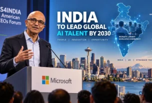 Satya Nadella India AI Investment: 2030 Talent Bet