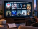 Top 10 web series every entrepreneur should watch in 2026 collage