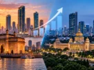 Mumbai vs Bengaluru startup funding bar chart, India 2024 to 2026